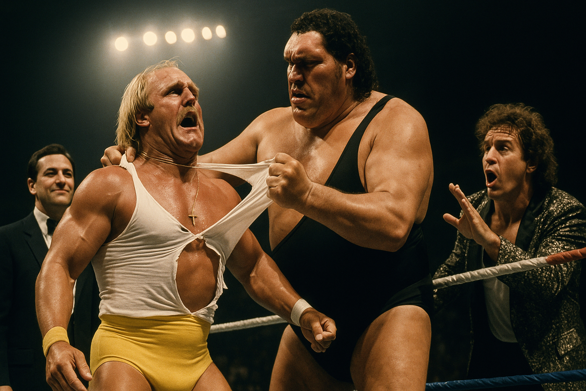 When Friendship Shattered: Hulk Hogan vs. Andre the Giant and Wrestling’s Greatest Betrayal