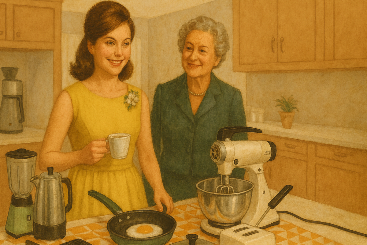 Bridal Showers, Modern Kitchens, and the New American Housewife of 1968