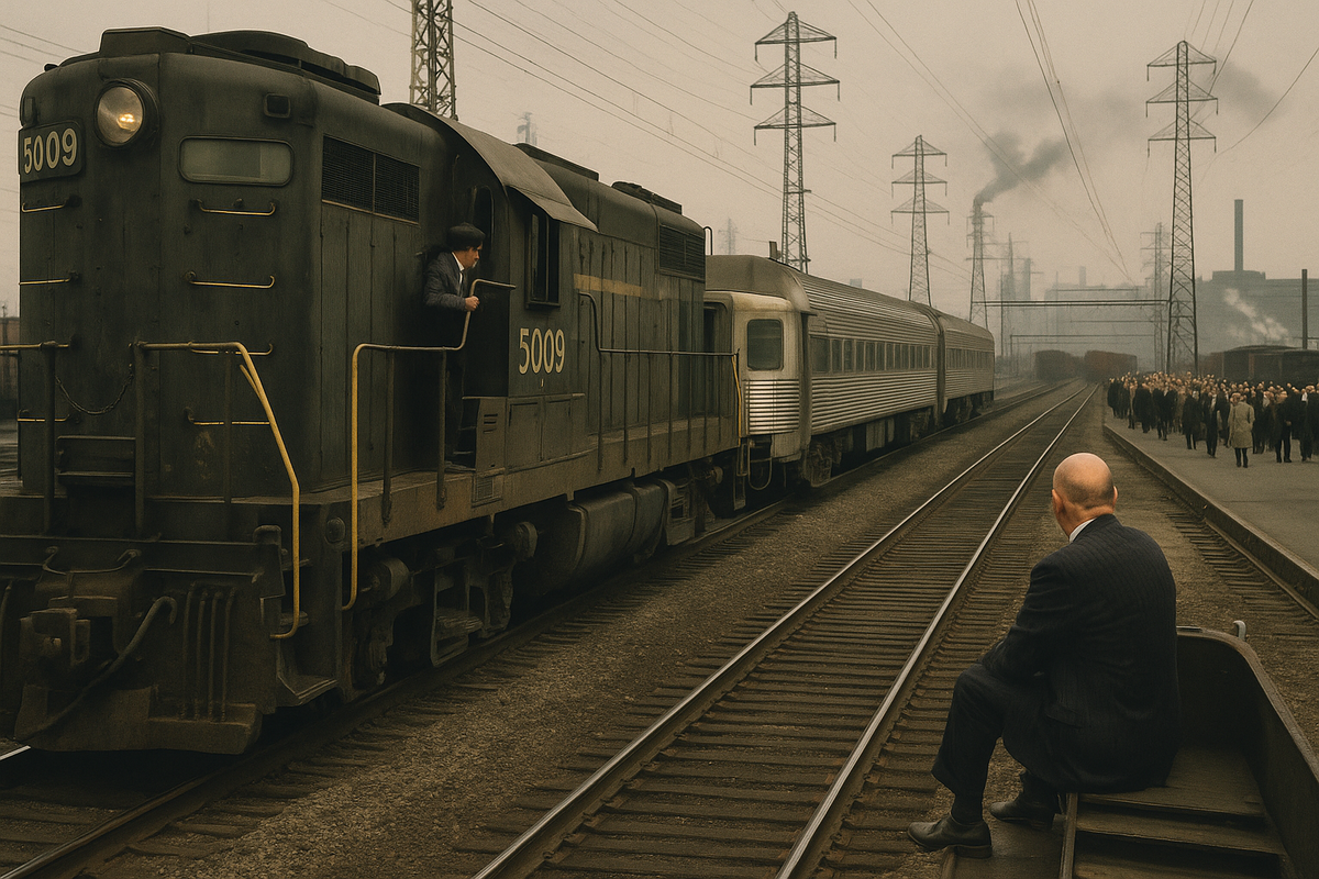 Steel Rails and Corporate Giants: The Penn Central Merger and the Future of American Railroads