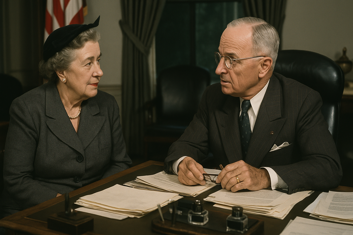 India Edwards, President Truman, and the Rise of Women’s Political Power in Postwar America