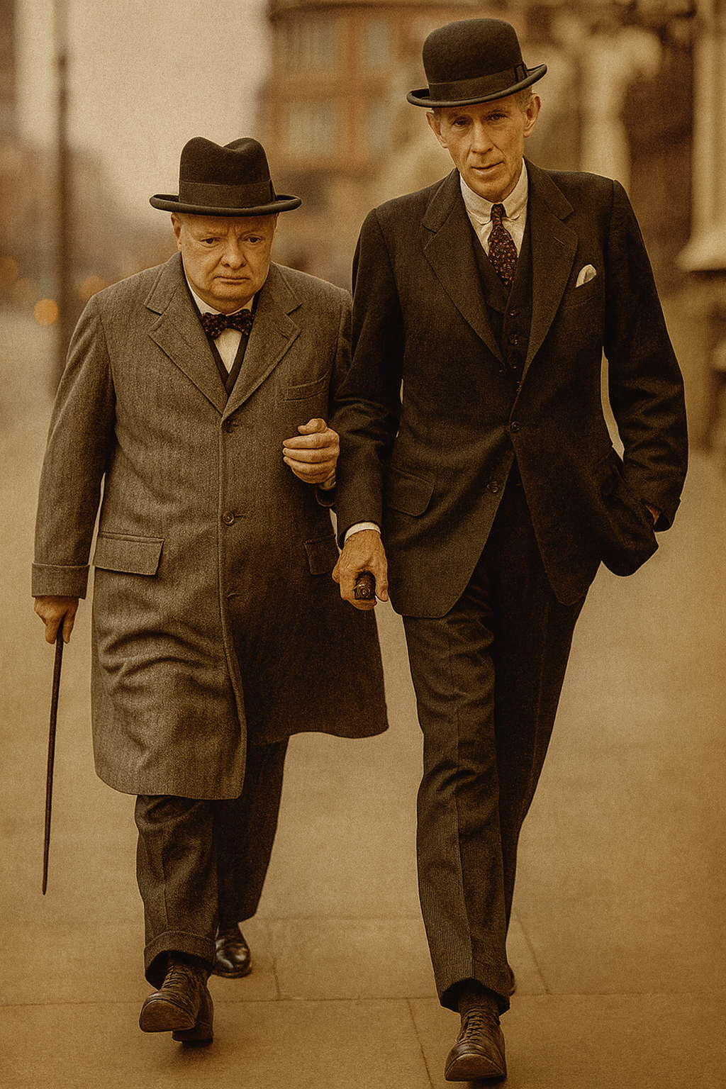 Winston Churchill, The Peter Pan of Politics, and the Battle Against Nazism