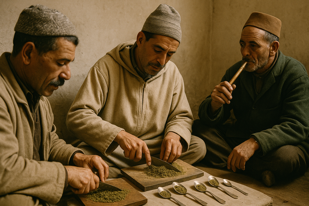 Kif, Ritual, and Resistance: Morocco’s Cannabis Traditions in 1976