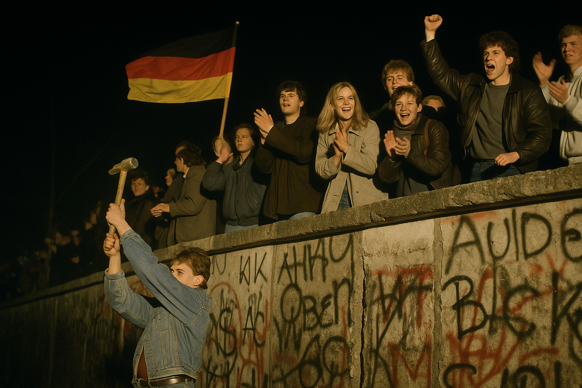 Freedom, The Berlin Wall, and the Night the Cold War Crumbled