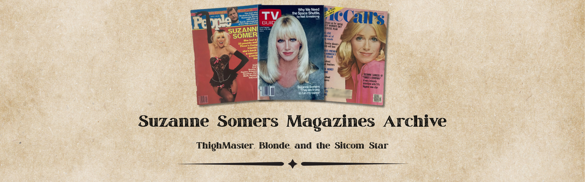 Suzanne Somers Magazines