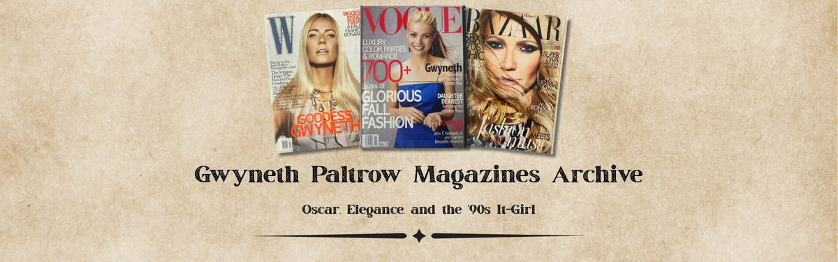 Gwyneth Paltrow Magazines