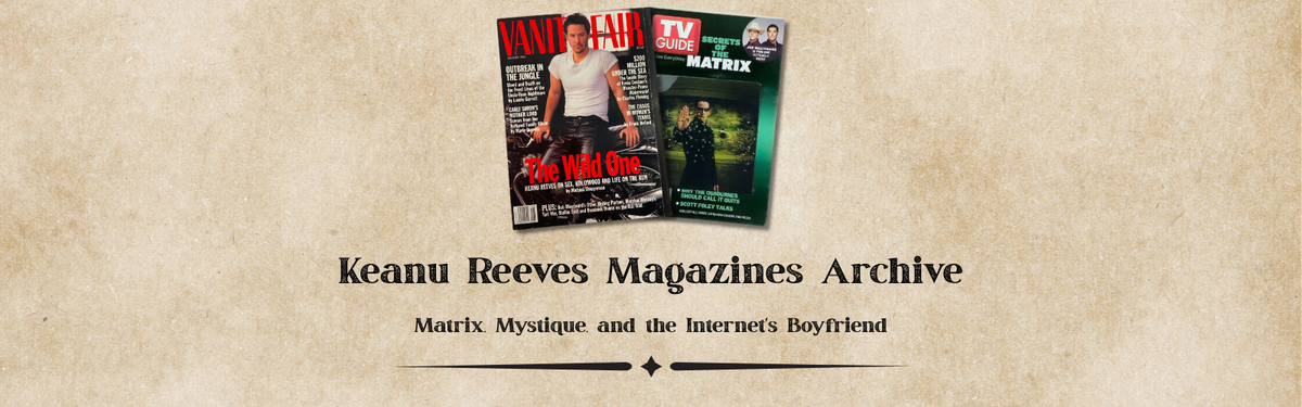 Keanu Reeves Magazines