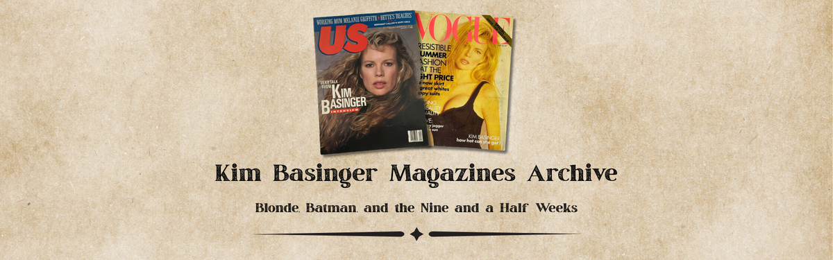 Kim Basinger Magazines