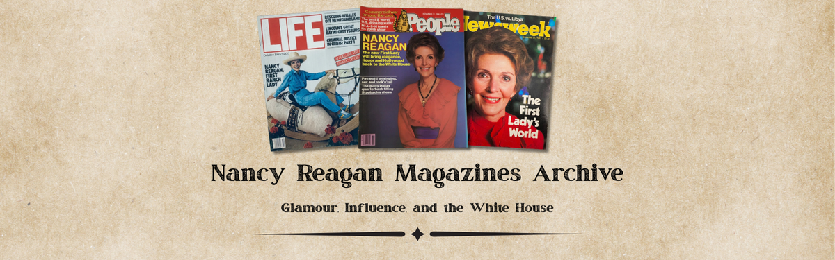 Nancy Reagan Magazines