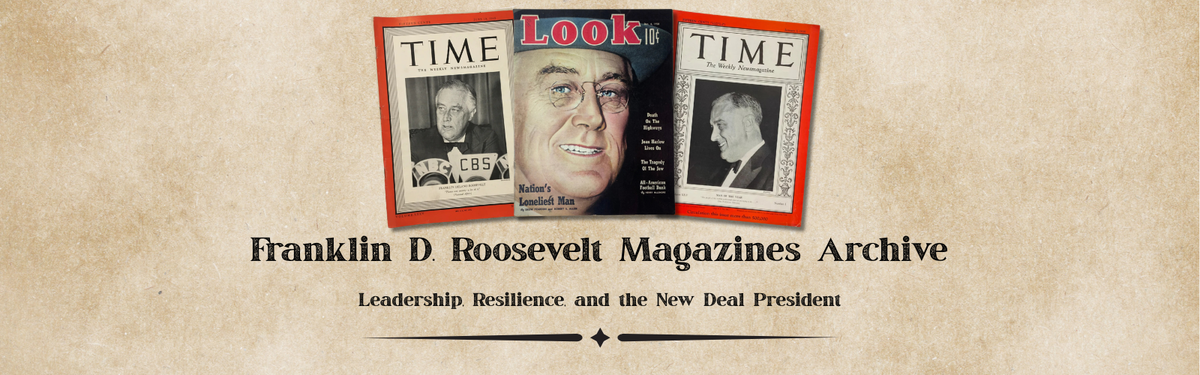 Franklin D. Roosevelt Magazines