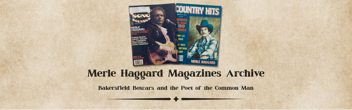 Merle Haggard Magazines