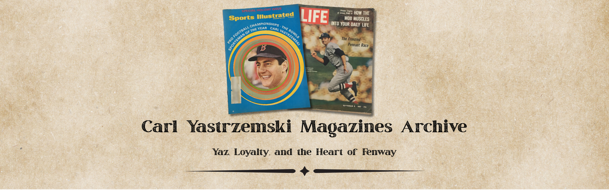 Carl Yastrzemski Magazines