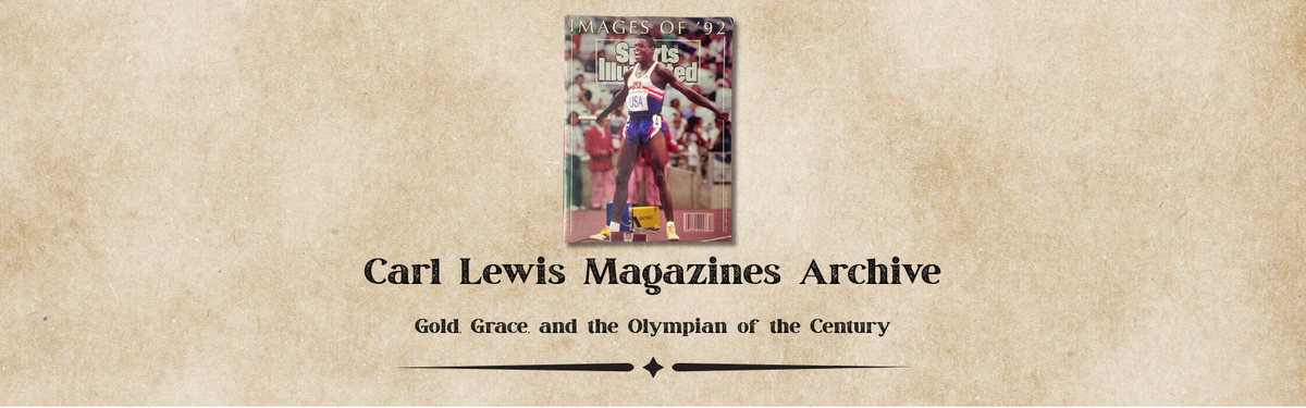 Carl Lewis Magazines