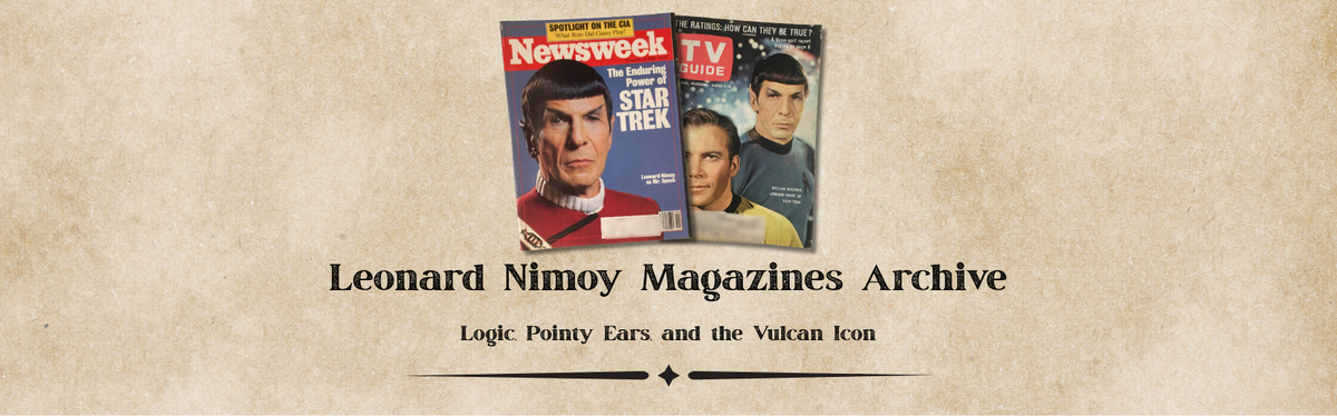 Leonard Nimoy Magazines