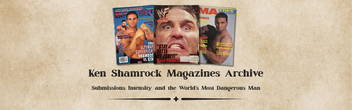 Ken Shamrock Magazines