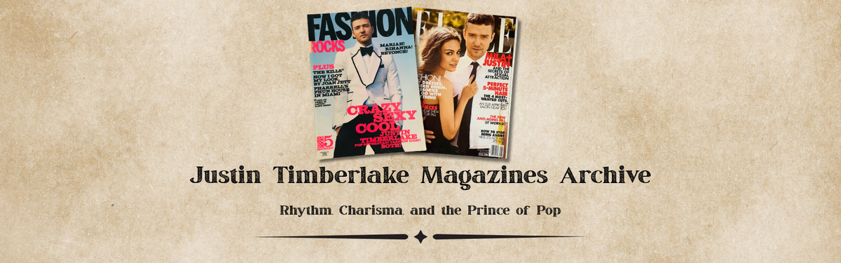 Justin Timberlake Magazines