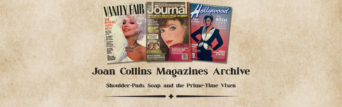 Joan Collins Magazines