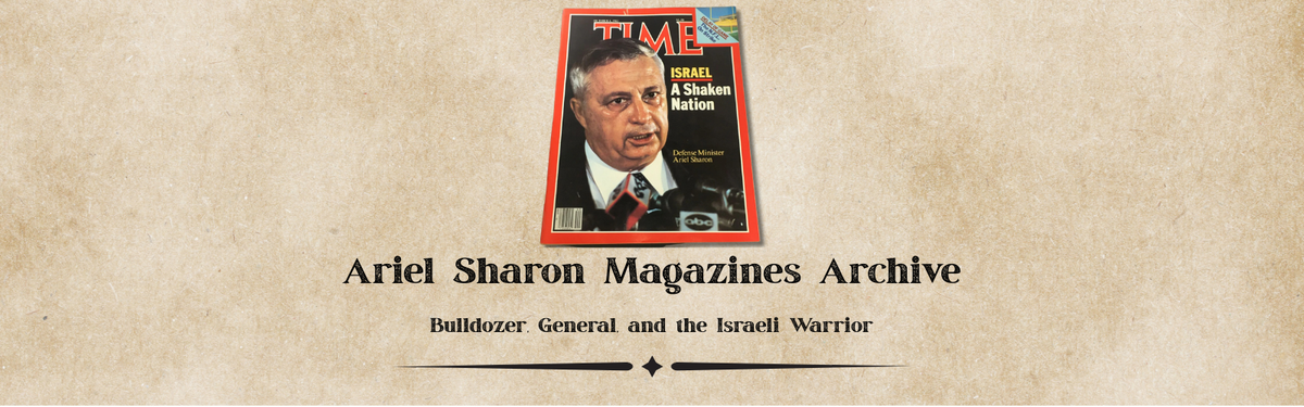 Ariel Sharon Magazines