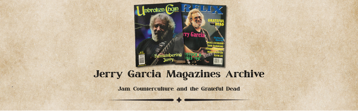 Jerry Garcia Magazines