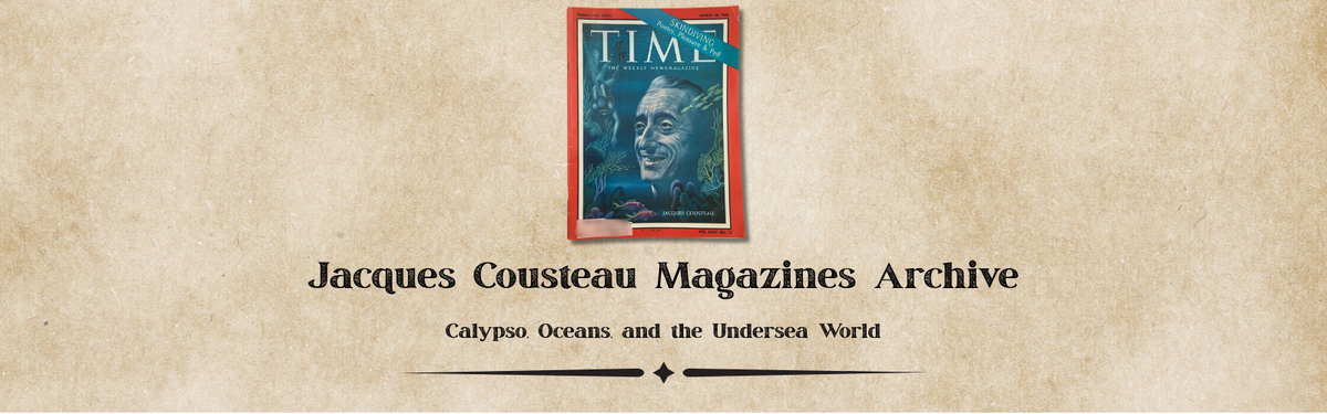 Jacques Cousteau Magazines