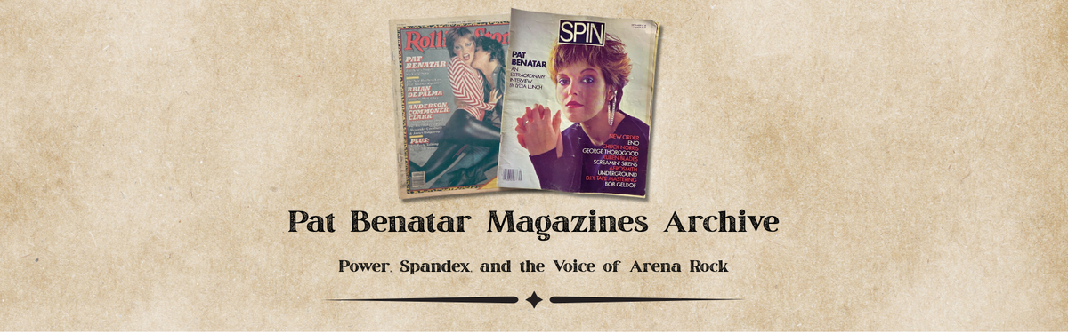 Pat Benatar Magazines