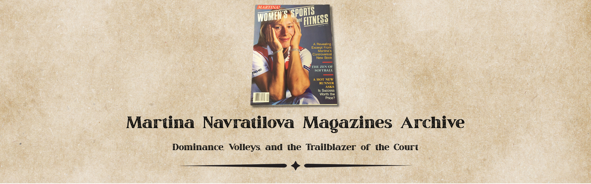 Martina Navratilova Magazines