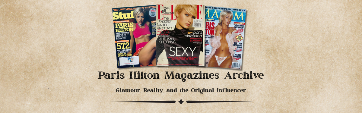 Paris Hilton Magazines