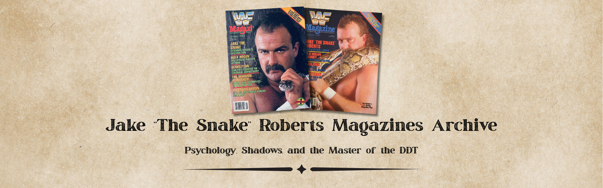 Jake “The Snake” Roberts Magazines