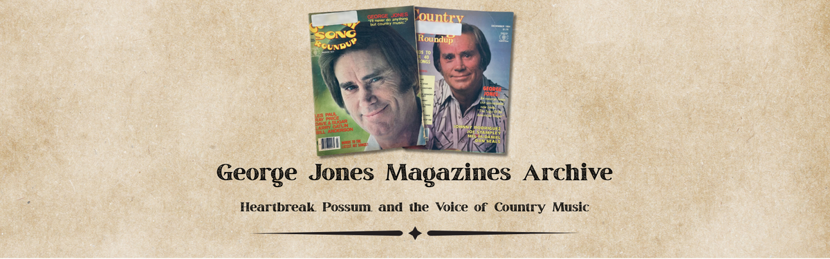 George Jones Magazines