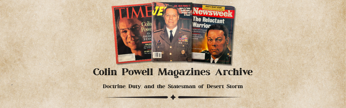 Colin Powell Magazines