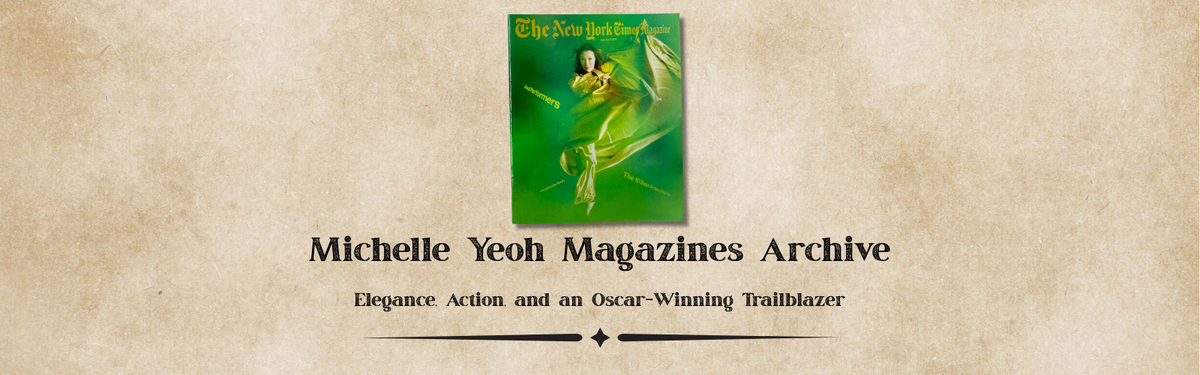 Michelle Yeoh Magazines