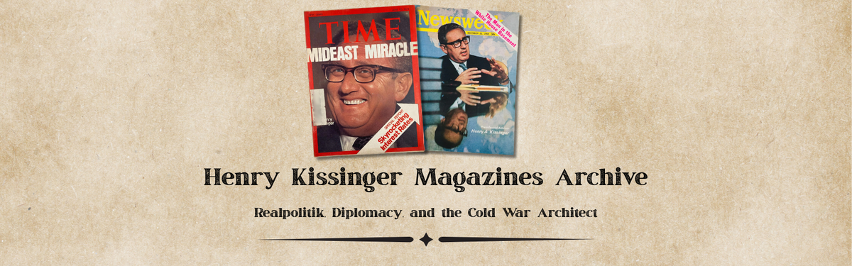Henry Kissinger Magazines