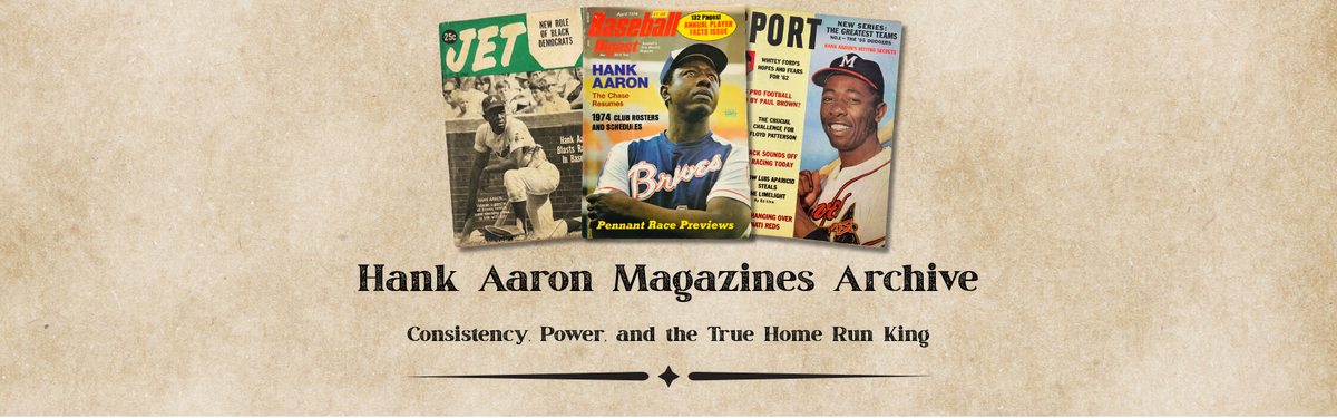 Hank Aaron Magazines
