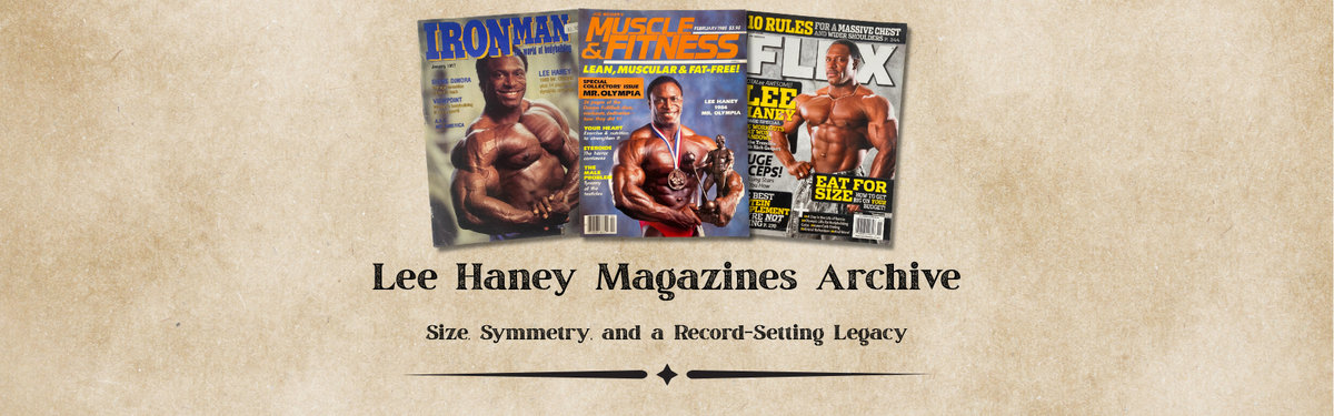Lee Haney Magazines