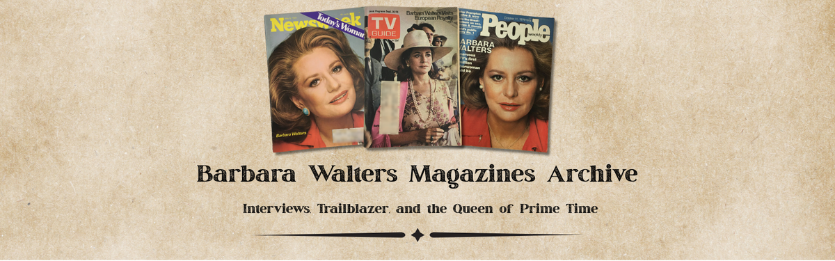 Barbara Walters Magazines