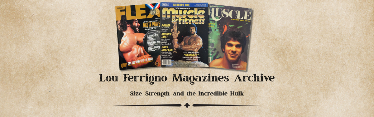Lou Ferrigno Magazines