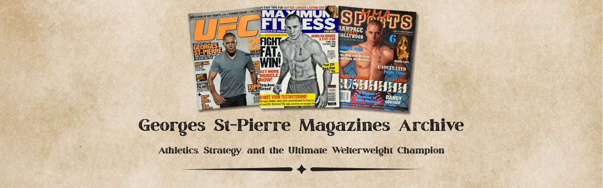 Georges St-Pierre Magazines