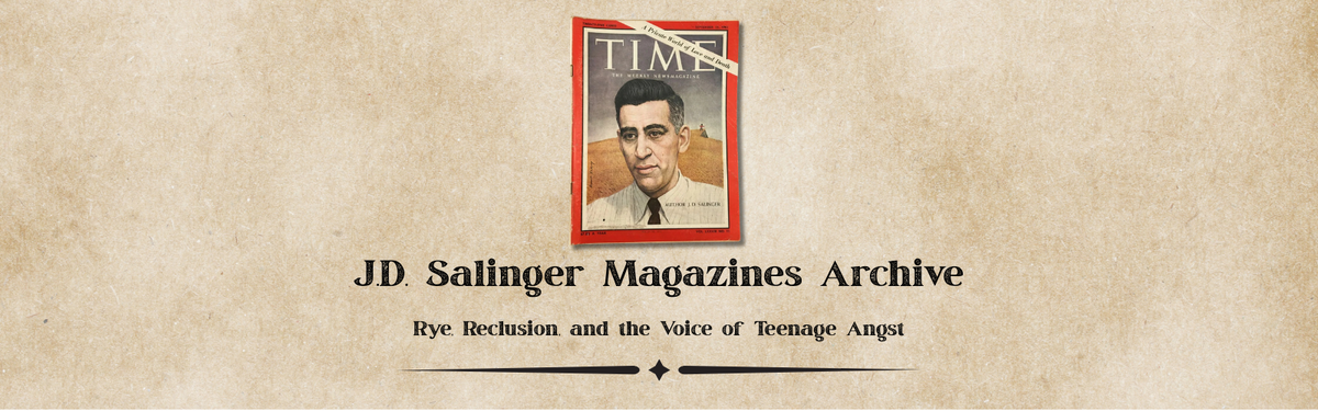 J.D. Salinger Magazines for Sale