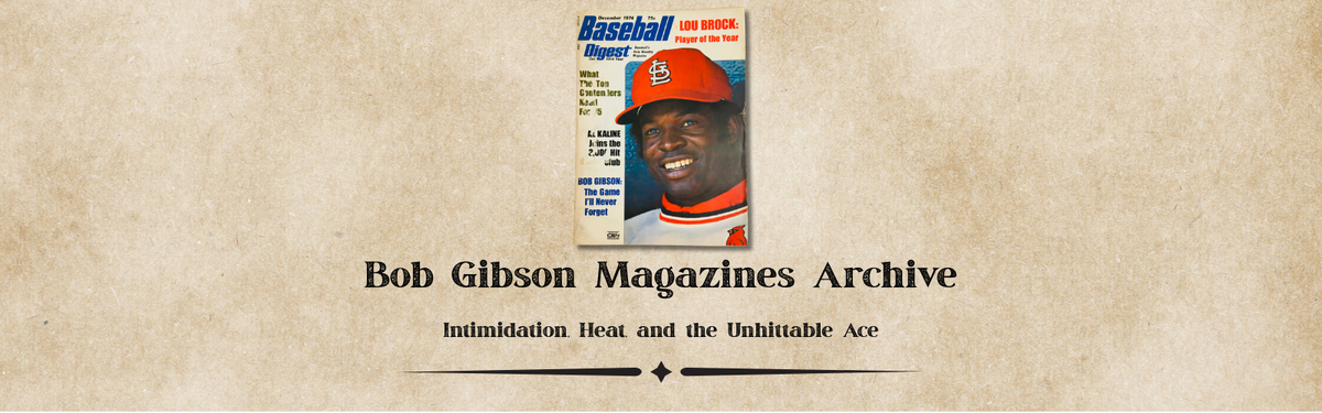 Bob Gibson Magazines