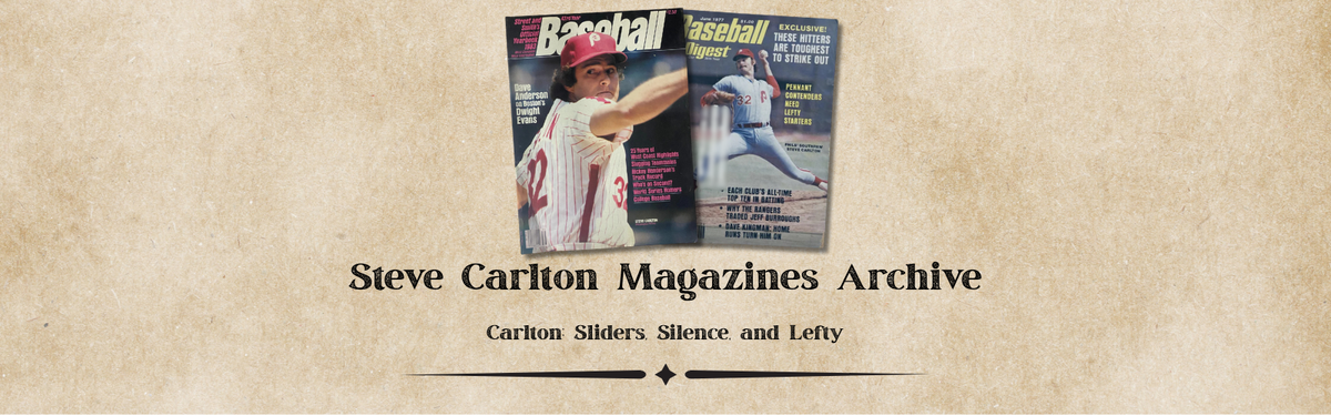 Steve Carlton Magazines