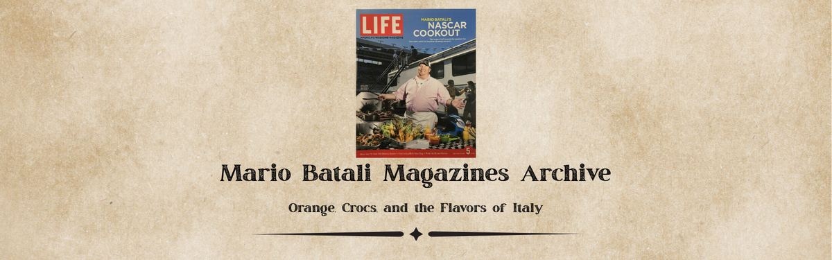 Mario Batali Magazines