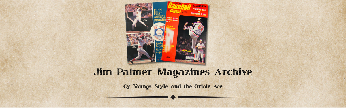 Jim Palmer Magazines