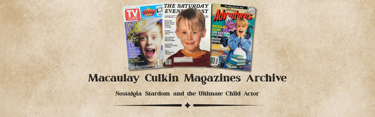 Macaulay Culkin Magazines