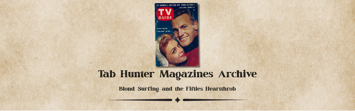 Tab Hunter Magazines