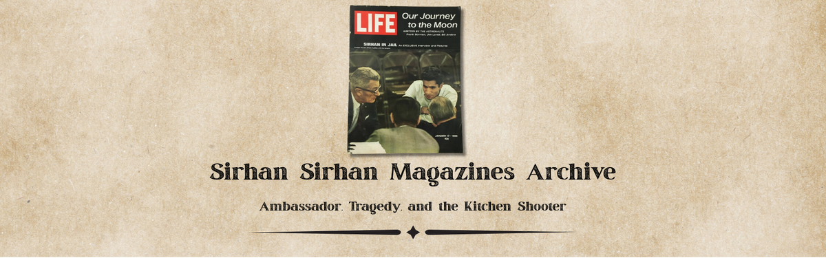 Sirhan Sirhan Magazines