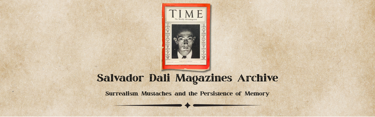 Salvador Dali Magazines