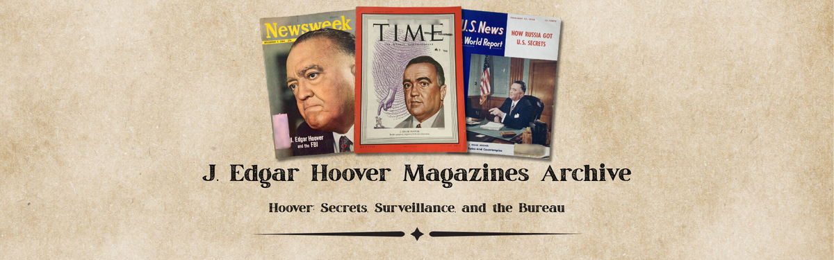 J. Edgar Hoover Magazines
