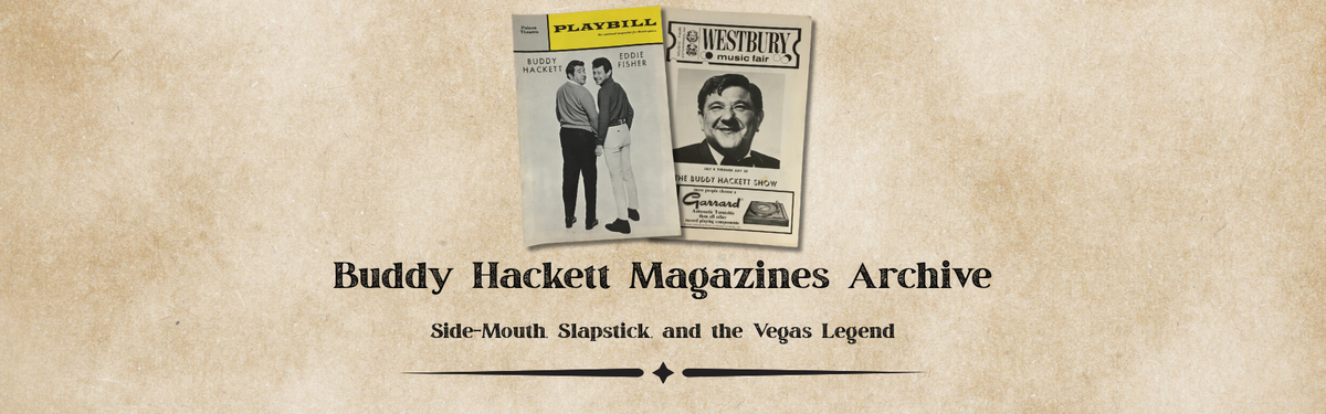 Buddy Hackett Magazines