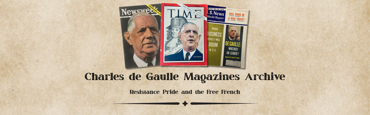 Charles de Gaulle Magazines
