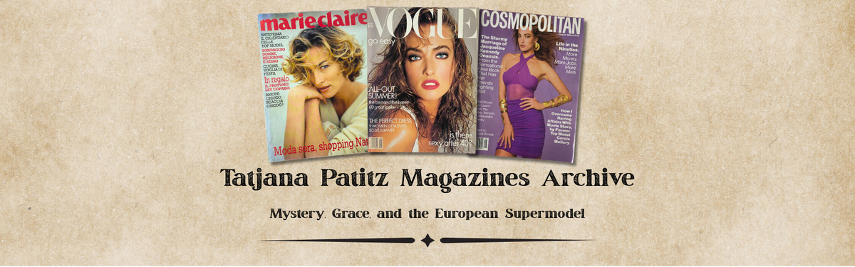 Tatjana Patitz Magazines