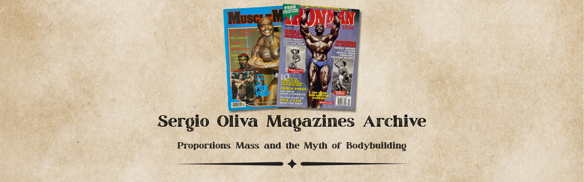 Sergio Oliva Magazines